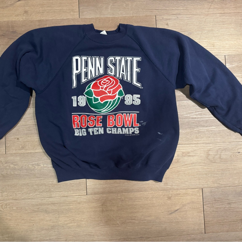 Penn State Vintage Crewneck 1995 Rose Bowl Big Ten Champs